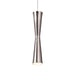 Kuzco Robson 12" LED Pendant, Chrome/Frosted PC Diffuser - PD42502-CH
