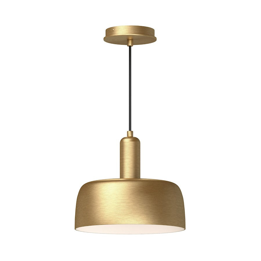 Alora Mood Adriano 1 Light 10" Pendant, Brushed Gold - PD427710BG