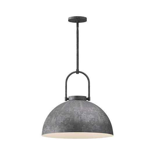 Alora Mood Harper 1 Light 16" Pendant, Steel - PD504016SL