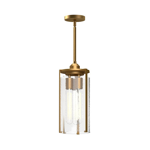 Alora Mood Belmont 1Lt 5" Pendant, Gold/Clear Water/Clear Water - PD536005AGWC