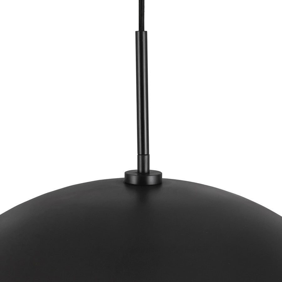 Kuzco Kirby 22" Black Pendant, Black