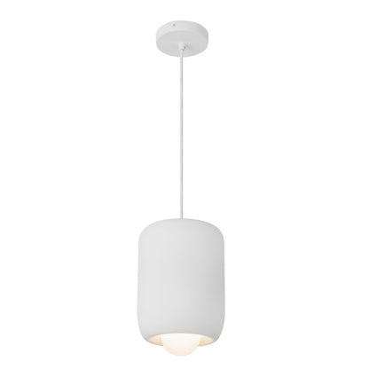 Kuzco Hayden 7" LED Pendant, Antique White