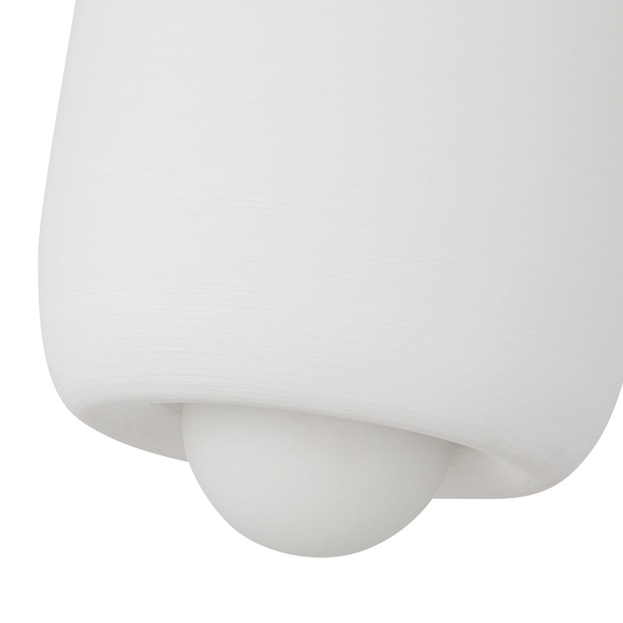 Kuzco Hayden 7" LED Pendant, Antique White