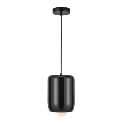 Kuzco Hayden 7" LED Pendant, Glossy Black - PD68507-GBK-UNV