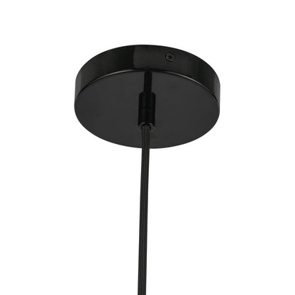 Kuzco Hayden 7" LED Pendant, Glossy Black