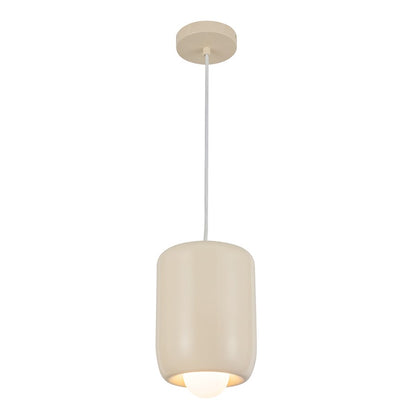 Kuzco Hayden 7" LED Pendant, Pearl White