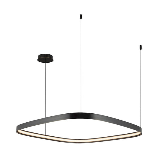 Kuzco Yukon 31" LED Pendant, Urban Bronze/White Silicone Diffuser - PD78031-UB