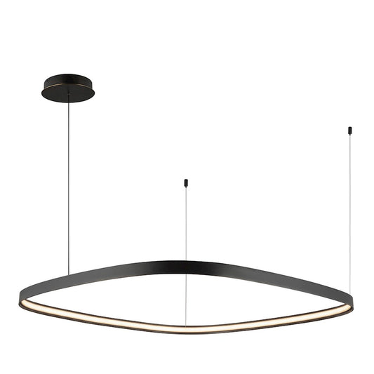 Kuzco Yukon 40" LED Pendant, Urban Bronze/White Silicone Diffuser - PD78040-UB