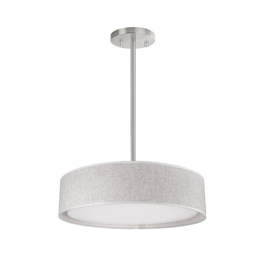 Kuzco Dalton 16" LED Pendant, Beige/White Acrylic Diffuser - PD7916-BE