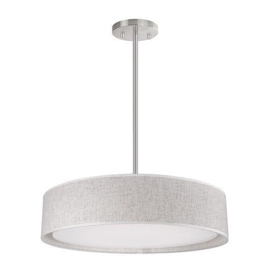 Kuzco Dalton 20" LED Pendant, Beige/White Acrylic , 5CCT - PD7920-BE-5CCT