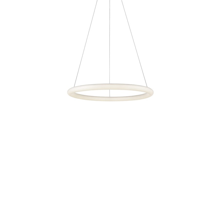 Kuzco Cumulus Minor 24" LED Pendant, White - PD80324-WH-UNV