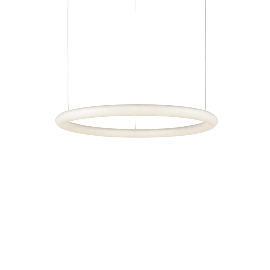 Kuzco Cumulus Minor 40" LED Pendant, White/White Acrylic Diffuser - PD80340-WH