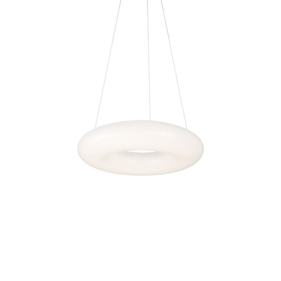 Kuzco Cumulus 12" LED Pendant, White/White Acrylic Diffuser - PD80712