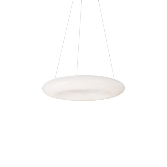 Kuzco Cumulus 18" LED Pendant, White/White Acrylic Diffuser - PD80718