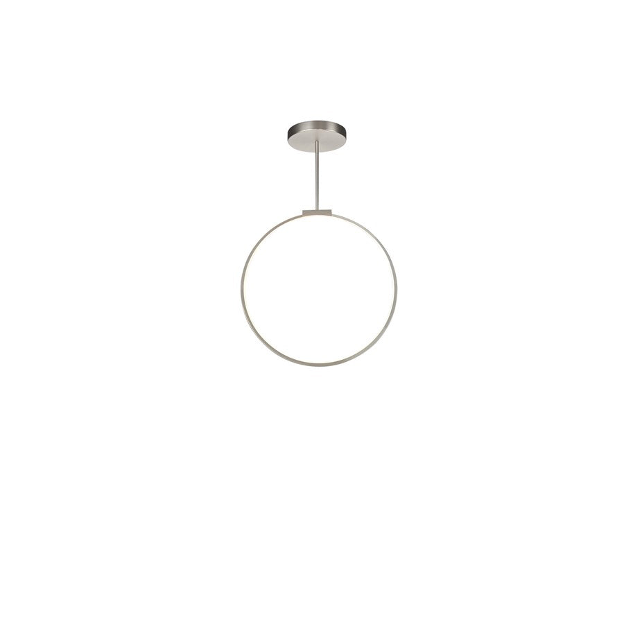 Kuzco Cirque 24" LED Pendant, Brushed Nickel - PD82524-BN-UNV