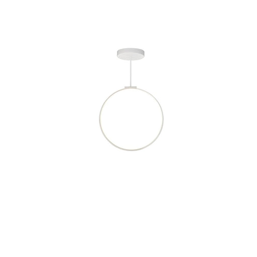 Kuzco Cirque 24" LED Pendant, White - PD82524-WH