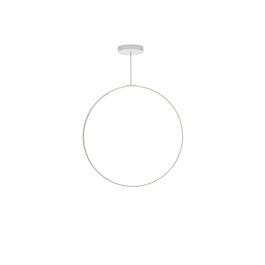 Kuzco Cirque 36" LED Pendant, White/Frosted Silicone Diffuser - PD82536-WH