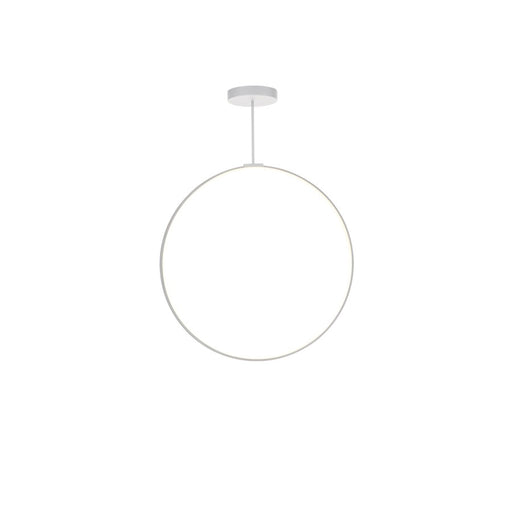 Kuzco Cirque 36" LED Pendant, White/Frosted Silicone Diffuser - PD82536-WH