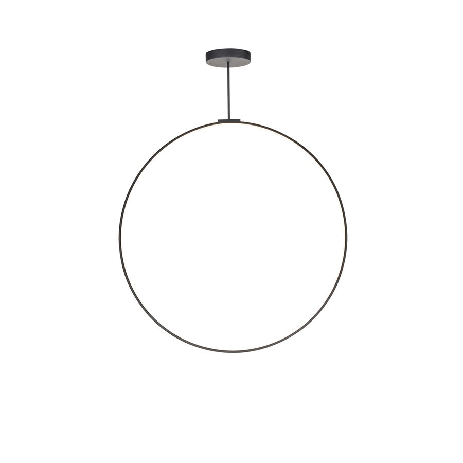 Kuzco Cirque 48" LED Pendant, Black - PD82548-BK-UNV-010