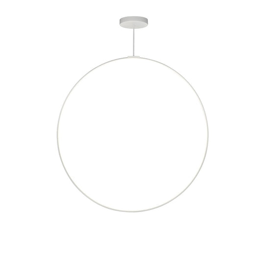 Kuzco Cirque 60" LED Pendant, White/Frosted Silicone Diffuser - PD82560-WH