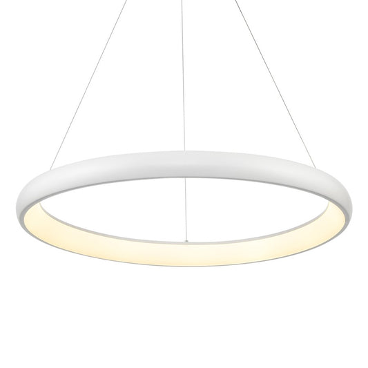 Kuzco Cortana 32" LED Pendant, White/White Acrylic Diffuser - PD82732-WH