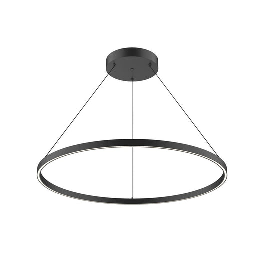 Kuzco Cerchio 36" LED Down Pendant, 78W, Black - PD87136-BK-UNV-010