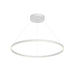 Kuzco Cerchio 36" LED Down Pendant, White/Frosted Silicone Diffuser - PD87136-WH