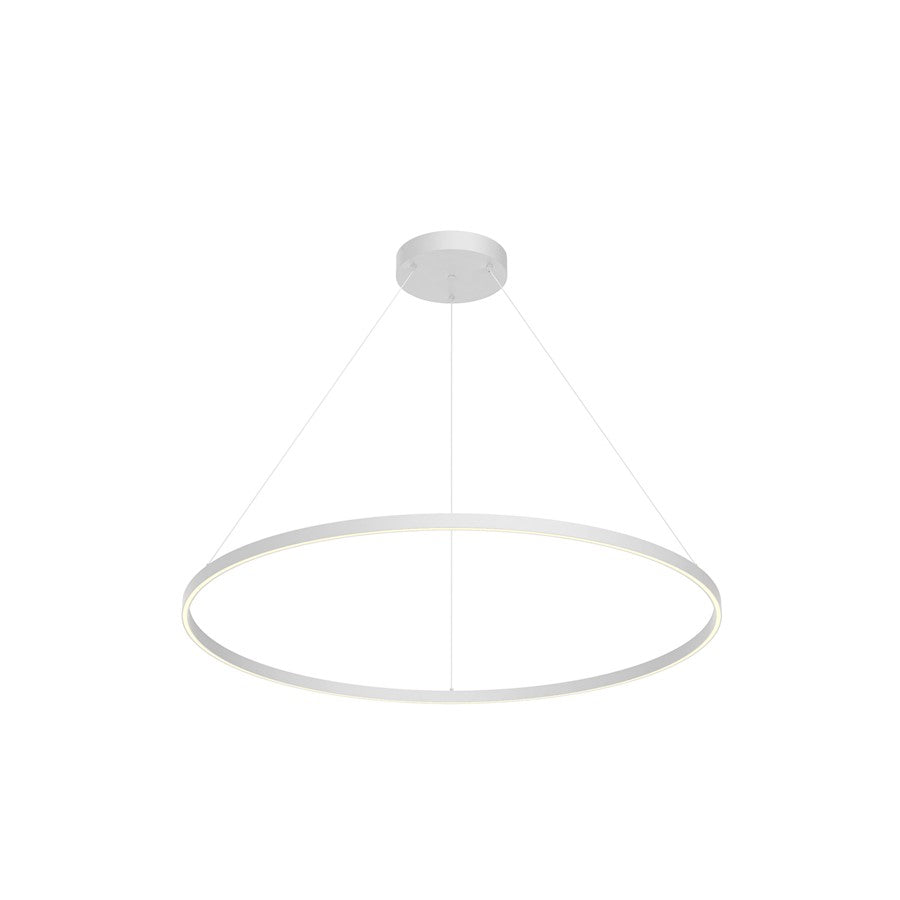 Kuzco Cerchio 48" LED Pendant, White