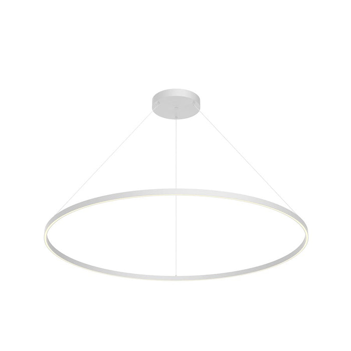 Kuzco Cerchio 60" LED Down Pendant, White/Frosted Silicone Diffuser - PD87160-WH