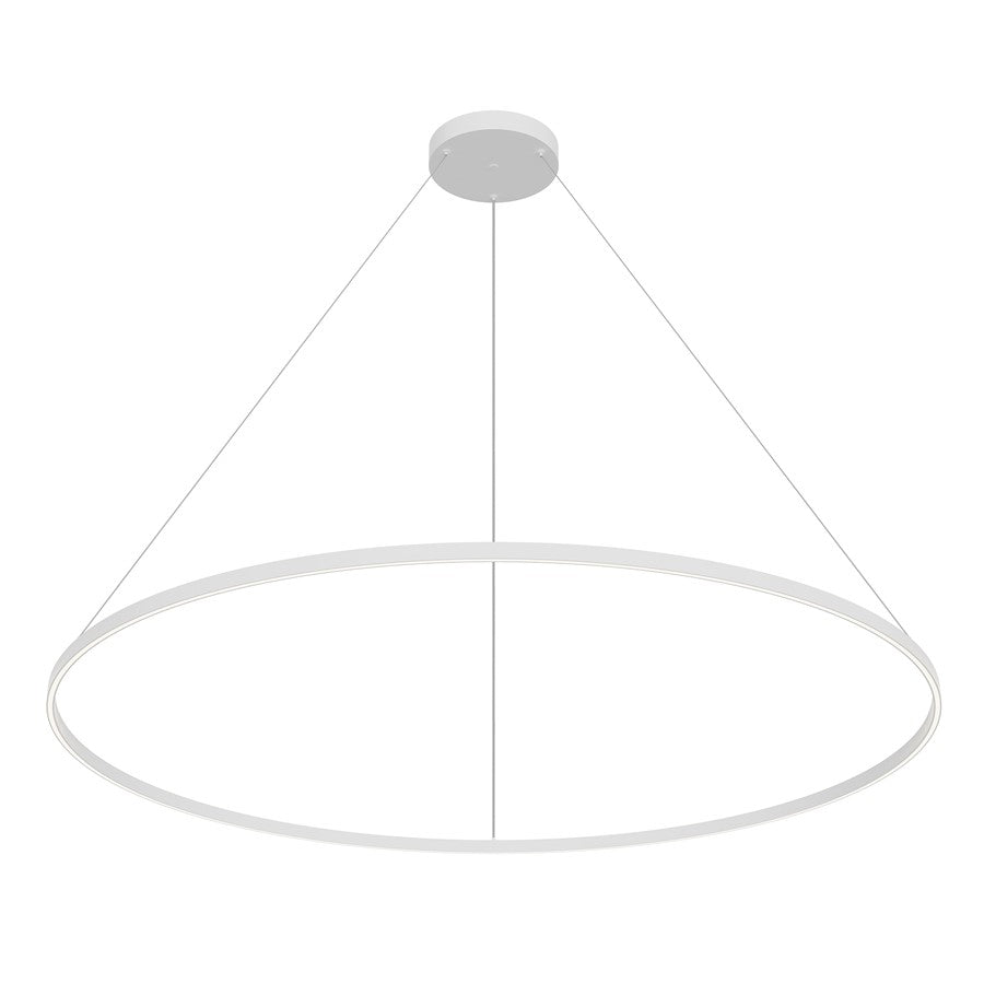 Kuzco Cerchio 72" LED Pendant, White - PD87172-WH-UNV-010