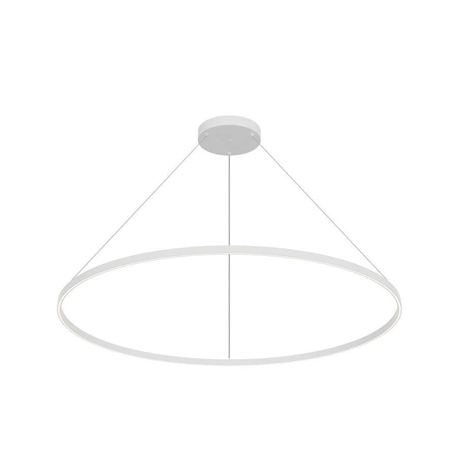 Kuzco Cerchio 60" LED Pendant, White - PD87760-WH-UNV-010