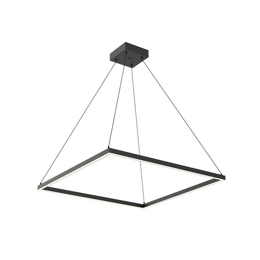 Kuzco Piazza 32" LED Pendant, Black/Frosted Silicone Diffuser - PD88132-BK