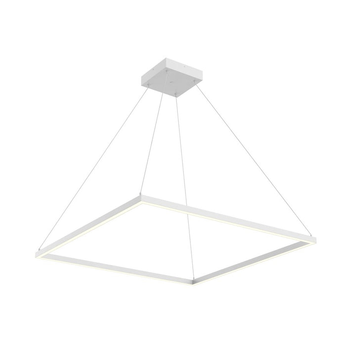 Kuzco Piazza 36" LED Pendant, White/Frosted Silicone Diffuser - PD88136-WH