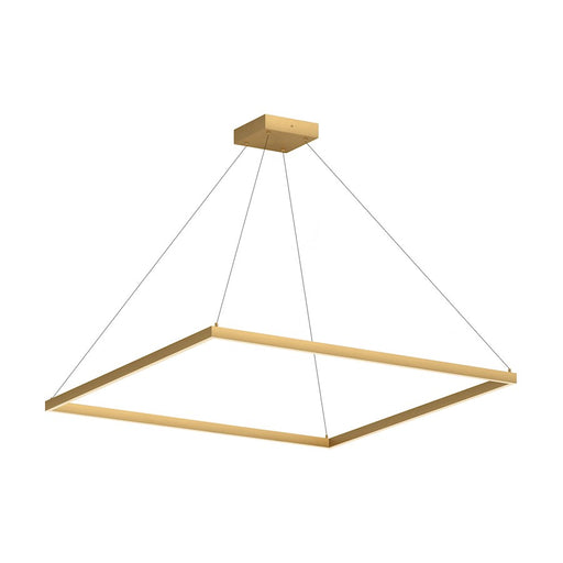 Kuzco Piazza 48" LED Pendant, Gold/Frosted Silicone Diffuser - PD88148-BG