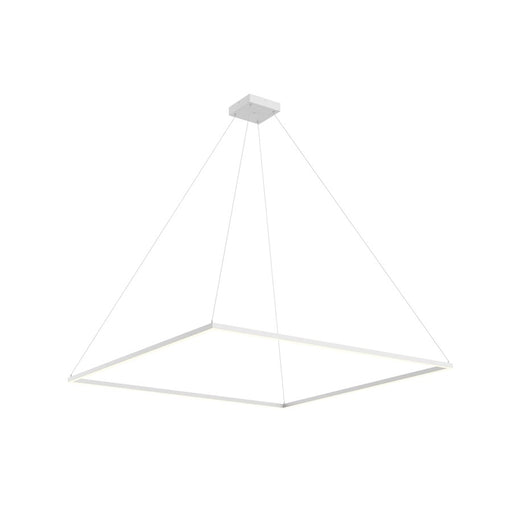 Kuzco Piazza 60" LED Pendant, White/Frosted Silicone Diffuser - PD88160-WH