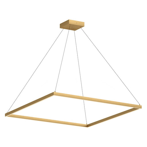 Kuzco Piazza 72" LED Pendant, Gold/Frosted Silicone Diffuser - PD88172-BG