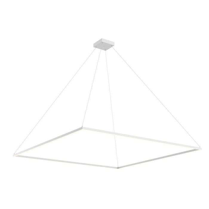 Kuzco Piazza 72" LED Pendant, White/Frosted Silicone Diffuser - PD88172-WH