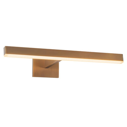 Kuzco Vega 19" Brass Dimmable LED Picture Lt, Vintage Brass