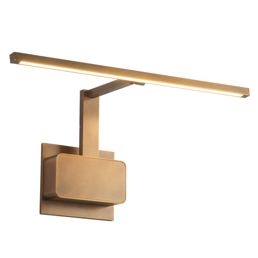 Kuzco Vega Minor Picture 17" Brass Dimmable LED, Vintage Brass