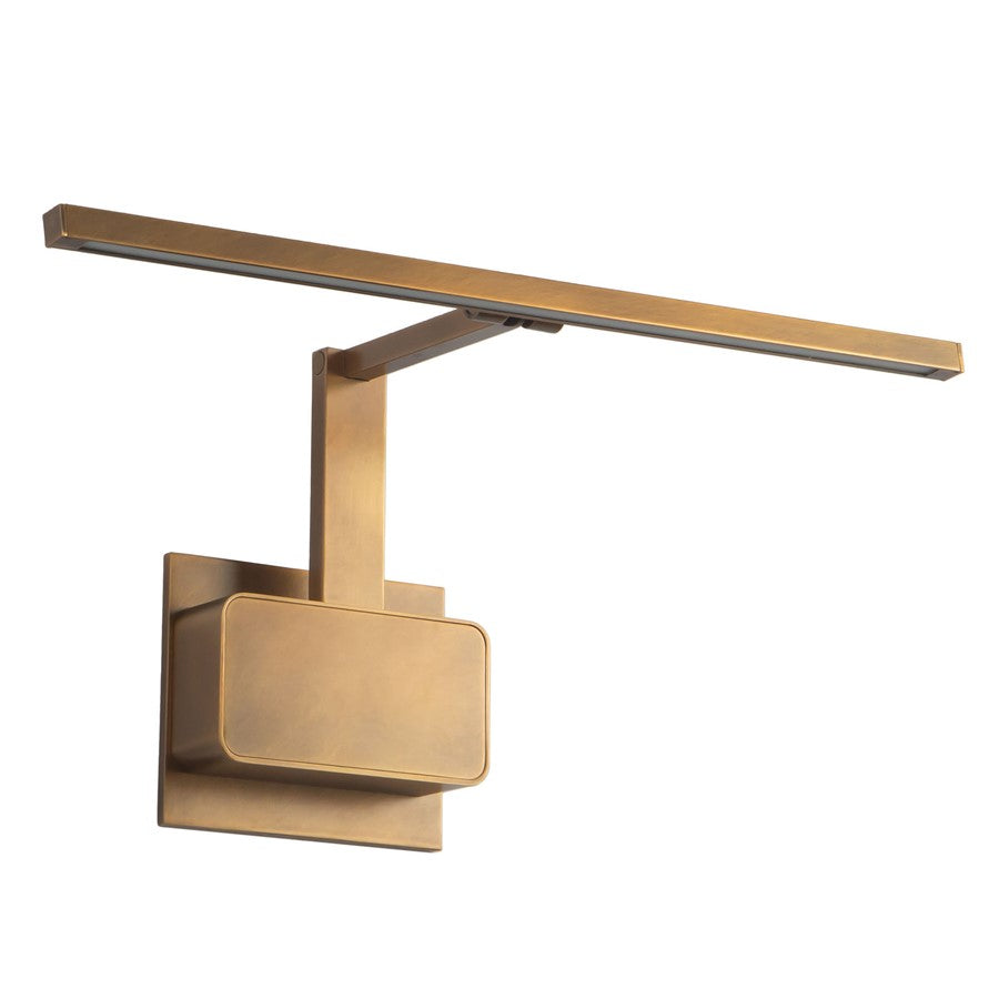 Kuzco Vega Minor Picture 17" Brass Dimmable LED, Vintage Brass