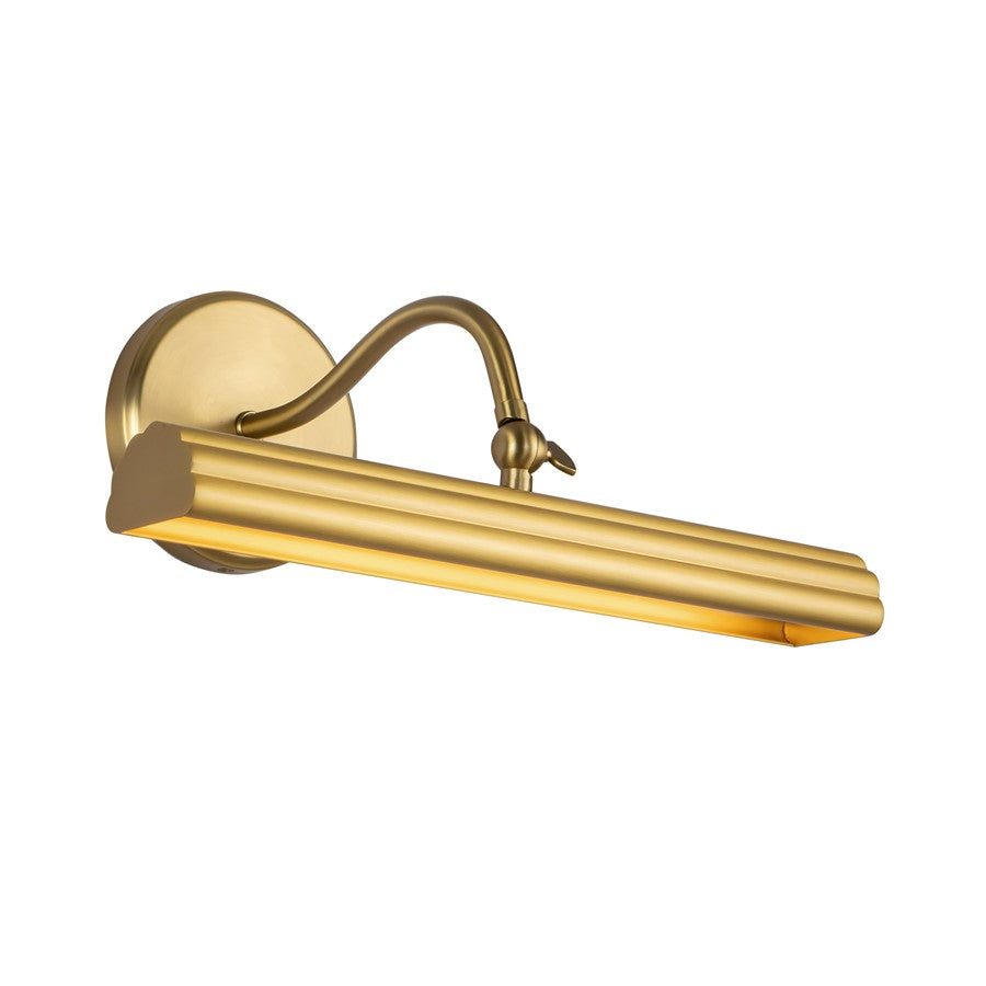 Kuzco Dottie 14" Gold Dimmable LED Picture Lt, Brushed Gold