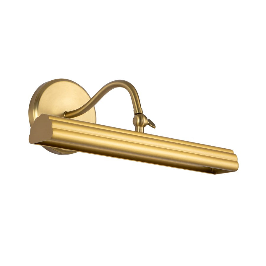 Kuzco Dottie 14" Gold Dimmable LED Picture Lt, Brushed Gold