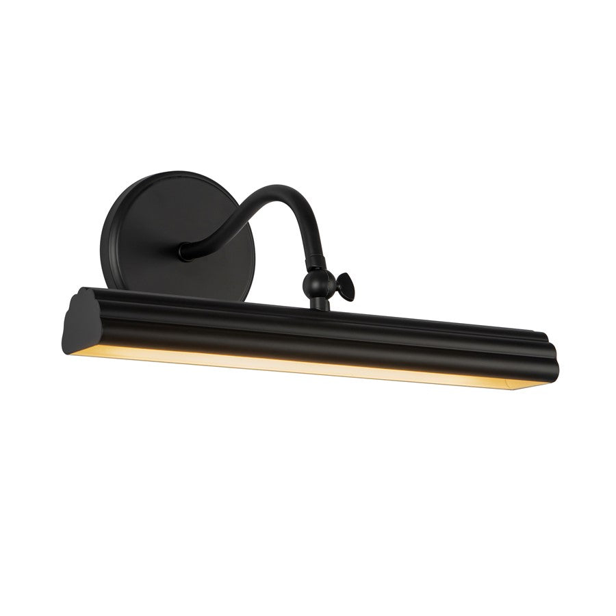 Kuzco Dottie 14" Black Dimmable LED Picture Lt, Matte Black