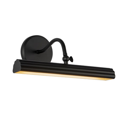 Kuzco Dottie 14" Black Dimmable LED Picture Lt, Matte Black