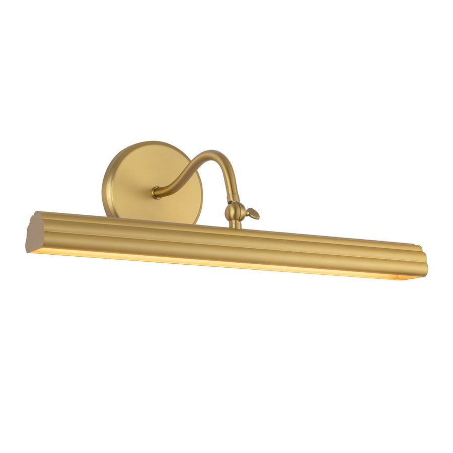 Kuzco Dottie 18" Gold Dimmable LED Picture Lt, Brushed Gold