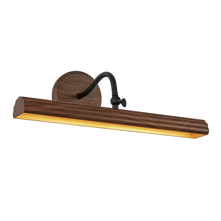 Kuzco Dottie 18" Brown Dimmable LED Picture Lt, Walnut