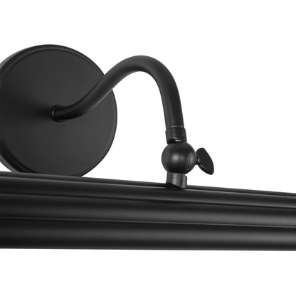 Kuzco Dottie 24" Black Dimmable LED Picture Lt, Matte Black