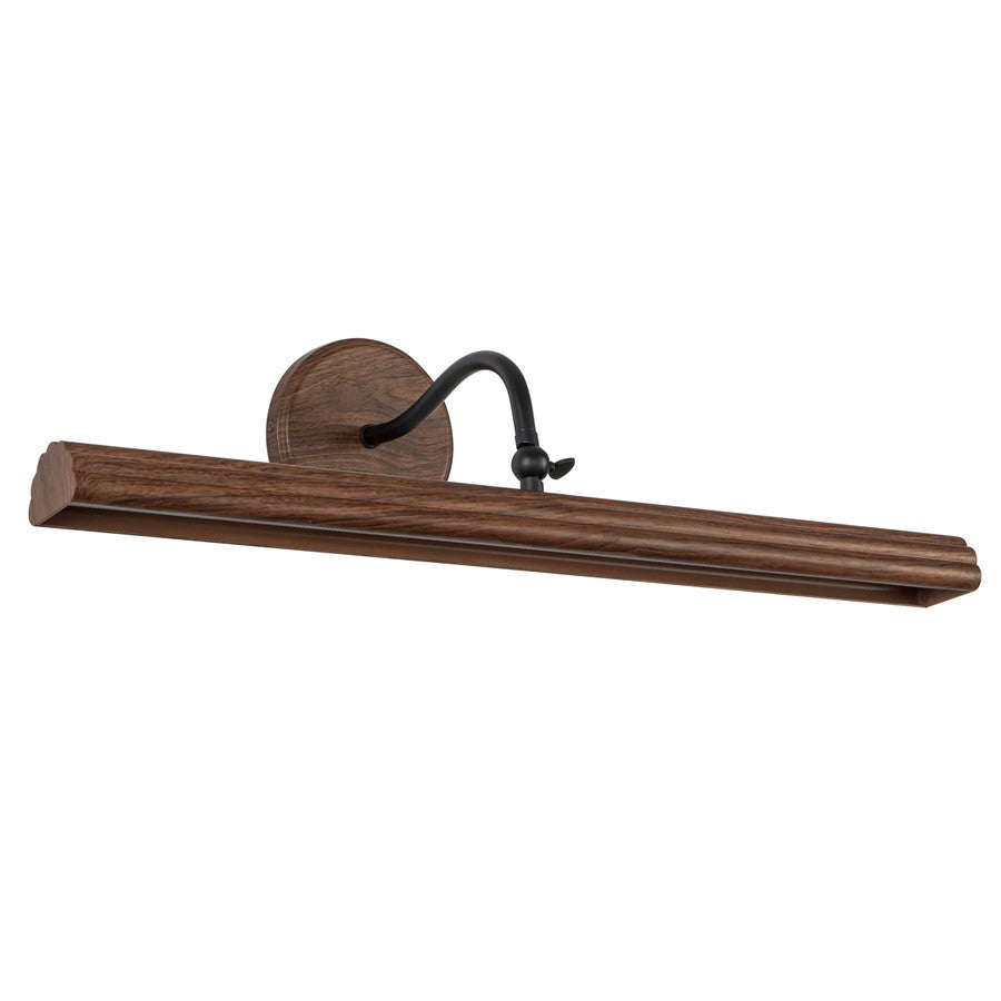 Kuzco Dottie 24" Brown Dimmable LED Picture Lt, Walnut