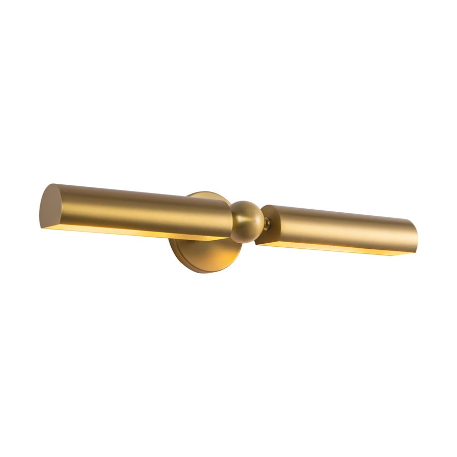 Kuzco Cole 23" Gold Picture Lt, Brushed Gold