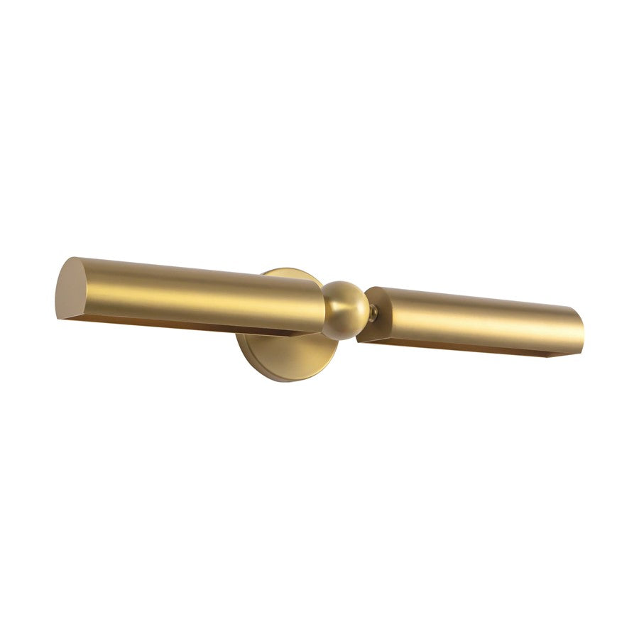 Kuzco Cole 23" Gold Picture Lt, Brushed Gold